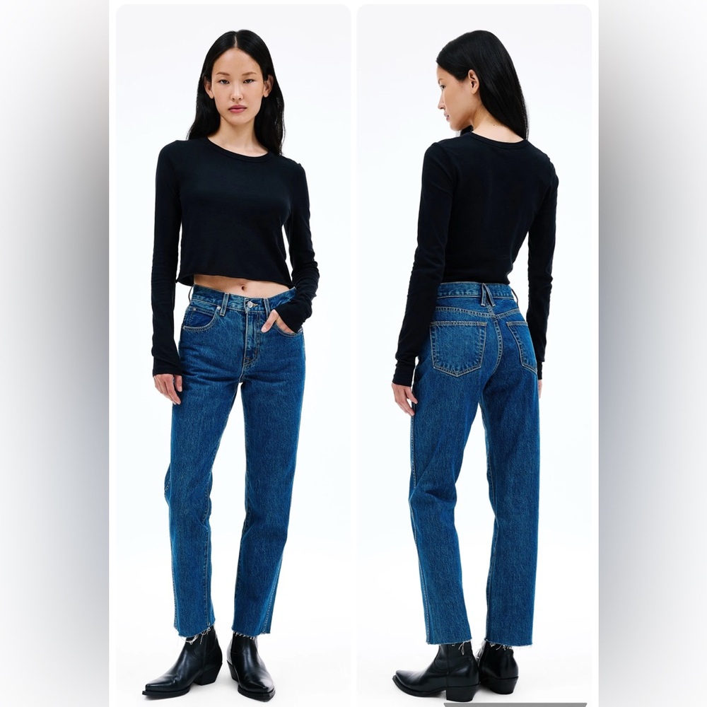 SLVRLAKE Hero Stones ThrownClassic Blue Women's Jeans
